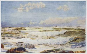 Breakers på den franska kusten av William Lionel Wyllie